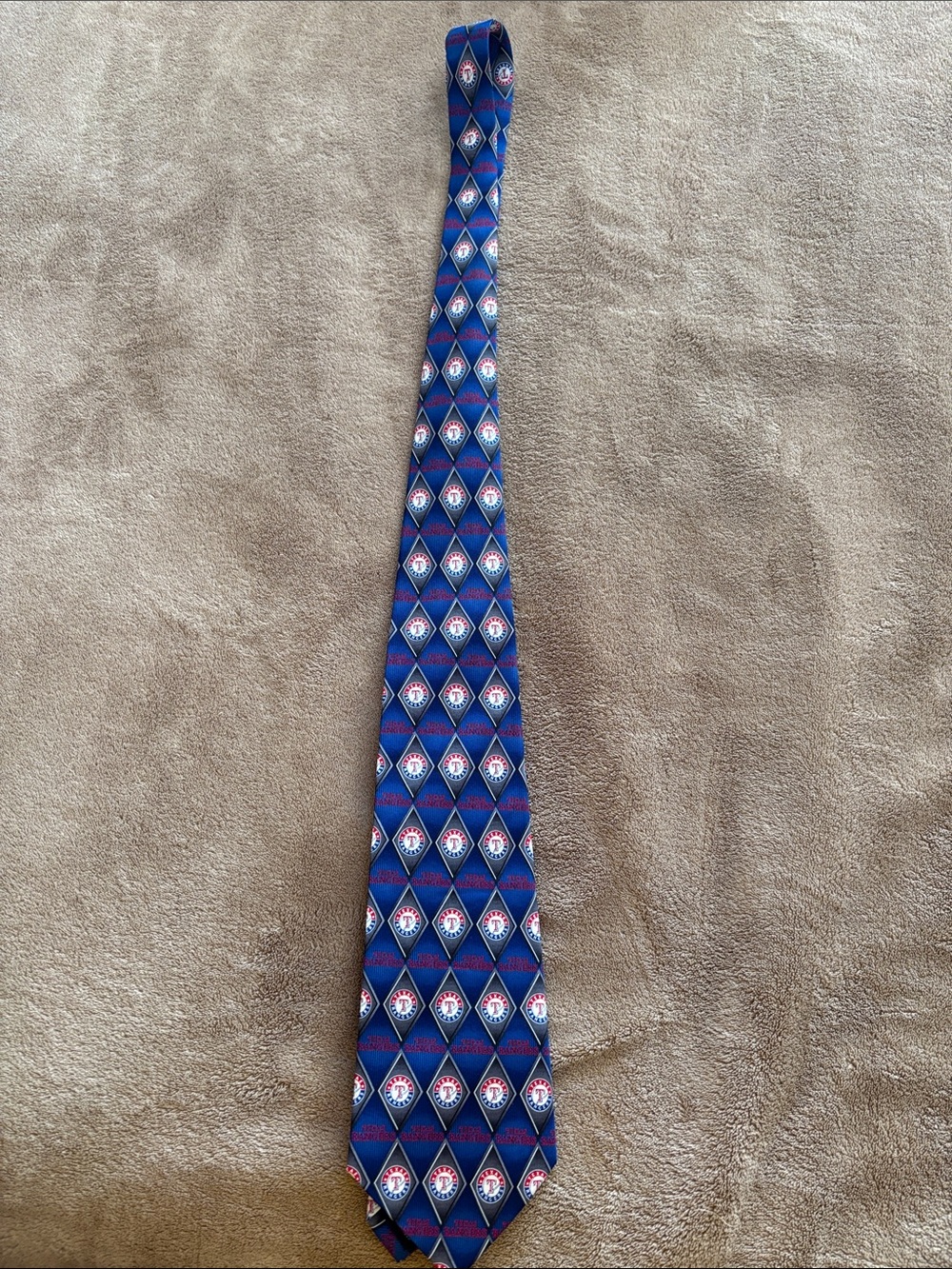 MLB Eagle Neckwear Texas Rangers Tie